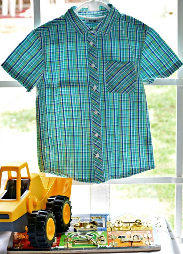 next boys check shirt